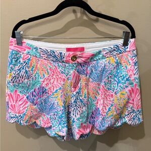 Lilly Pulitzer 5" Buttercup Low Rise Stretch Short—Worn once.